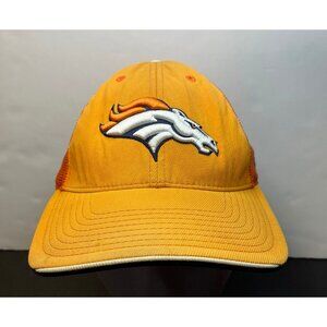 NFL Denver Broncos hat cap 6 1/2" fitted mesh Reebok orange
